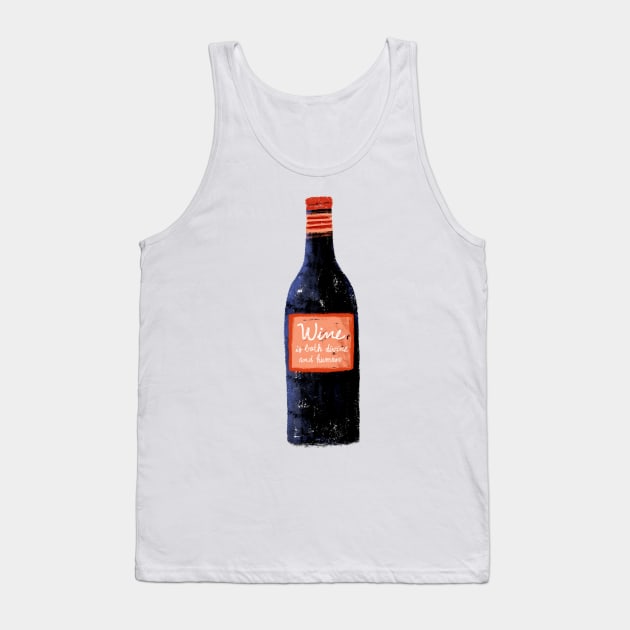 WINE Tank Top by YANZO